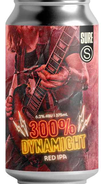 SURE Brewing – 300% DYNAMIGHT Red IPA