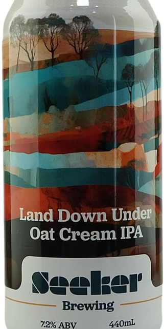 Seeker Brewing – Land Down Under Oat Cream IPA